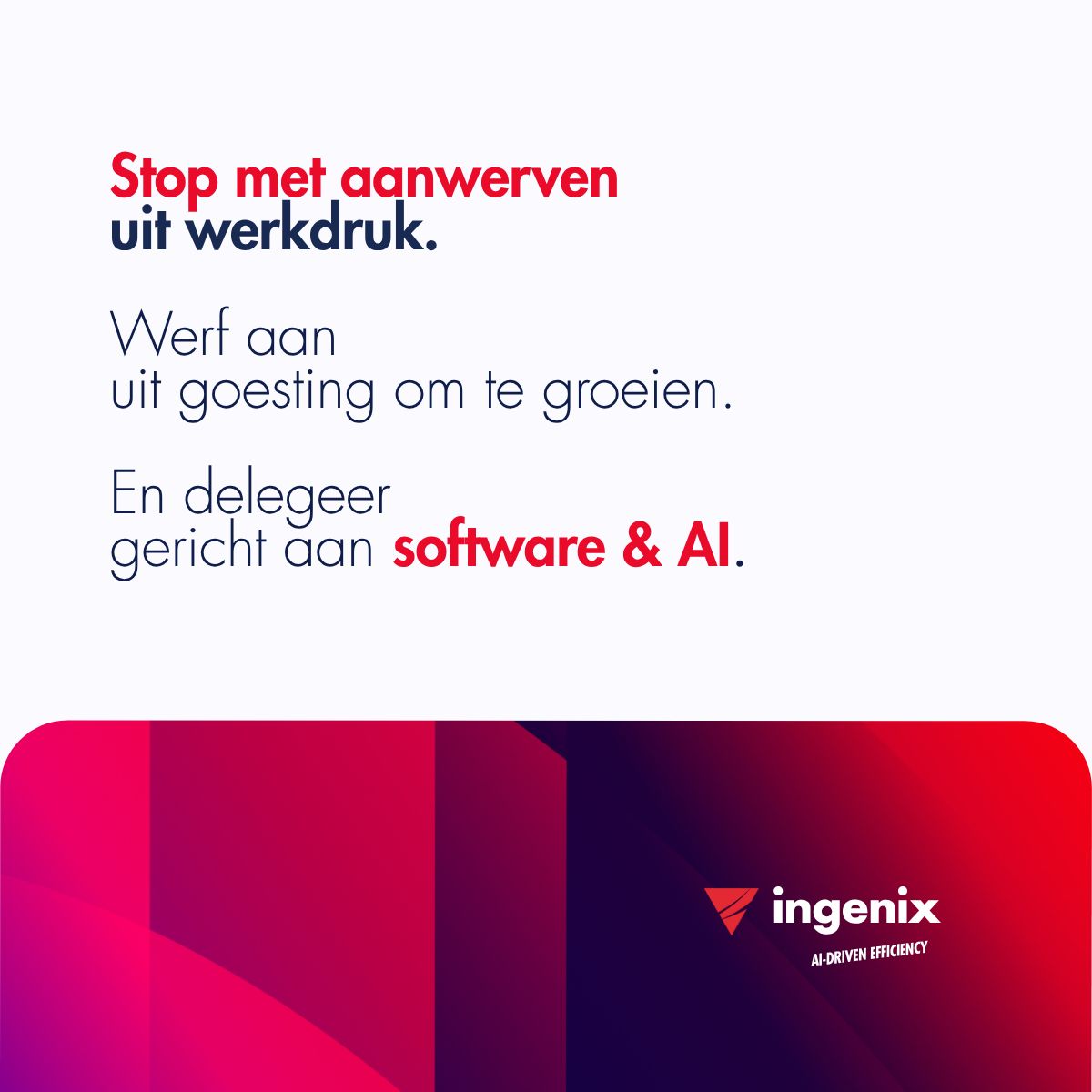 Ingenix - AI-driven efficiency ad