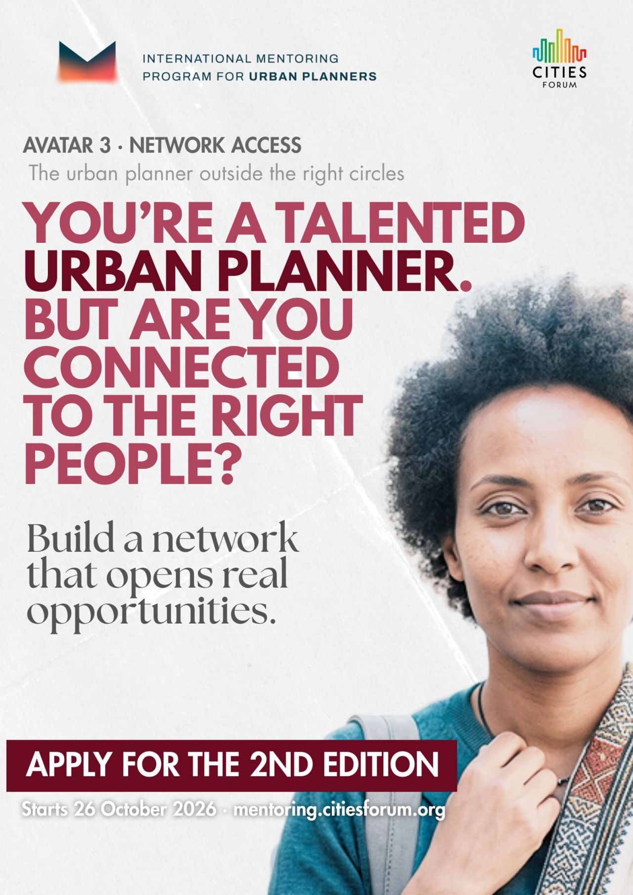 CITIES FORUM ad