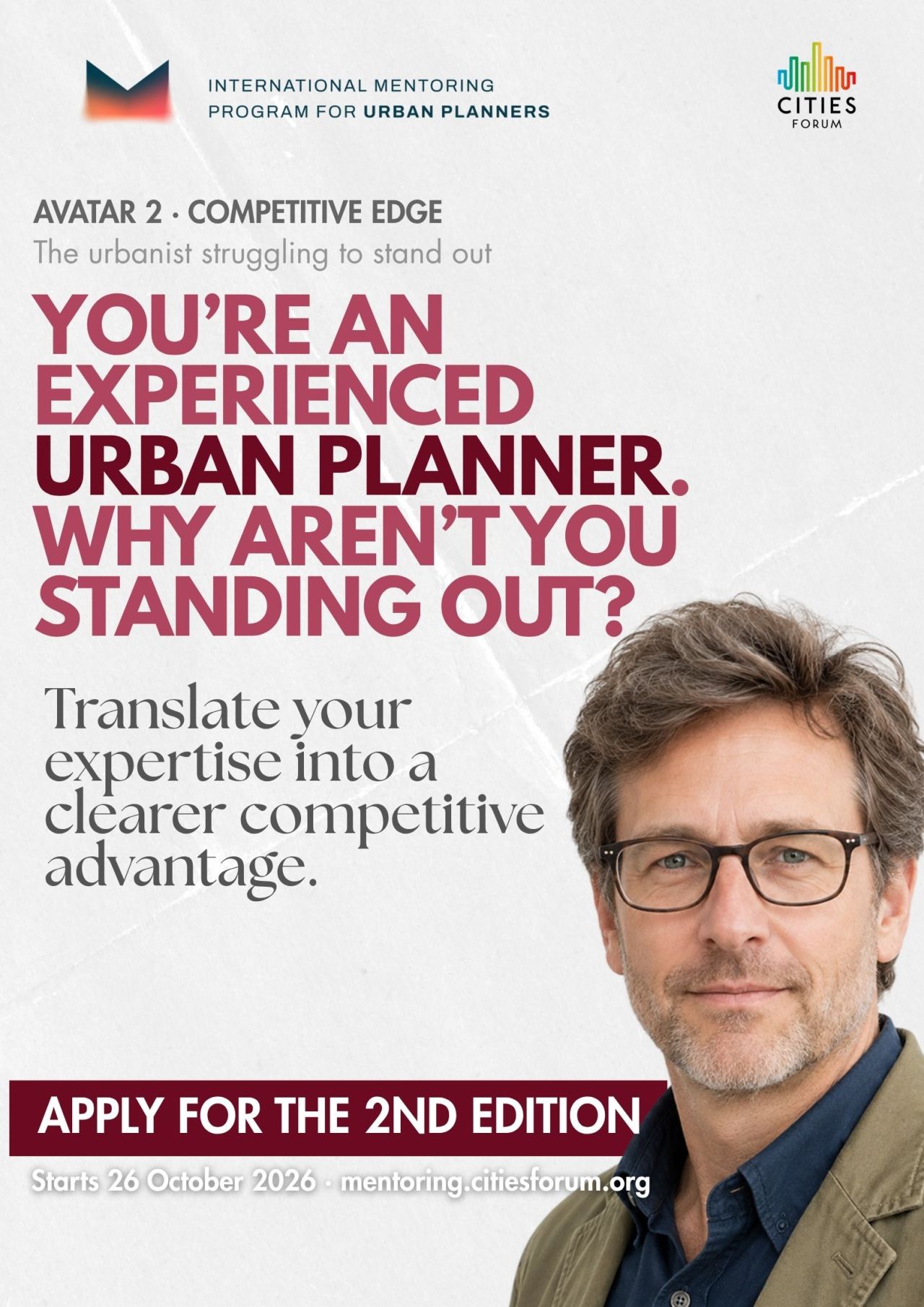 CITIES FORUM ad