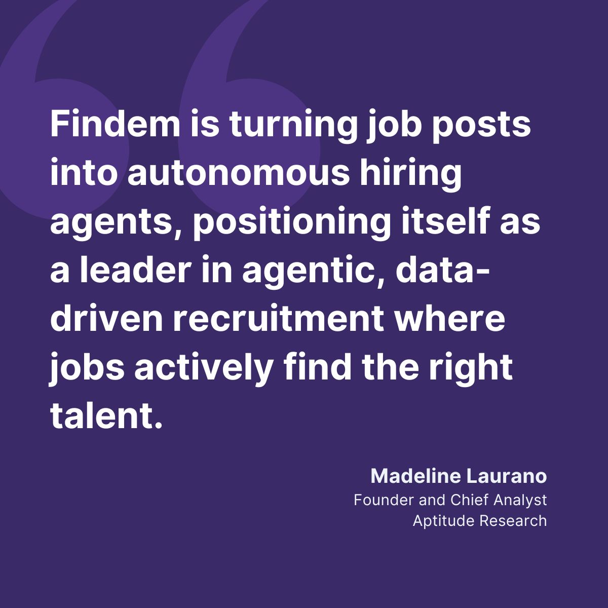 Findem ad