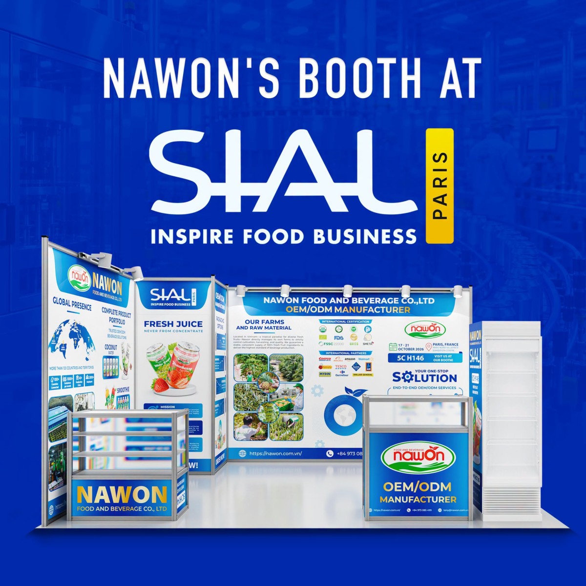 Nawon Food & Beverage Company ad