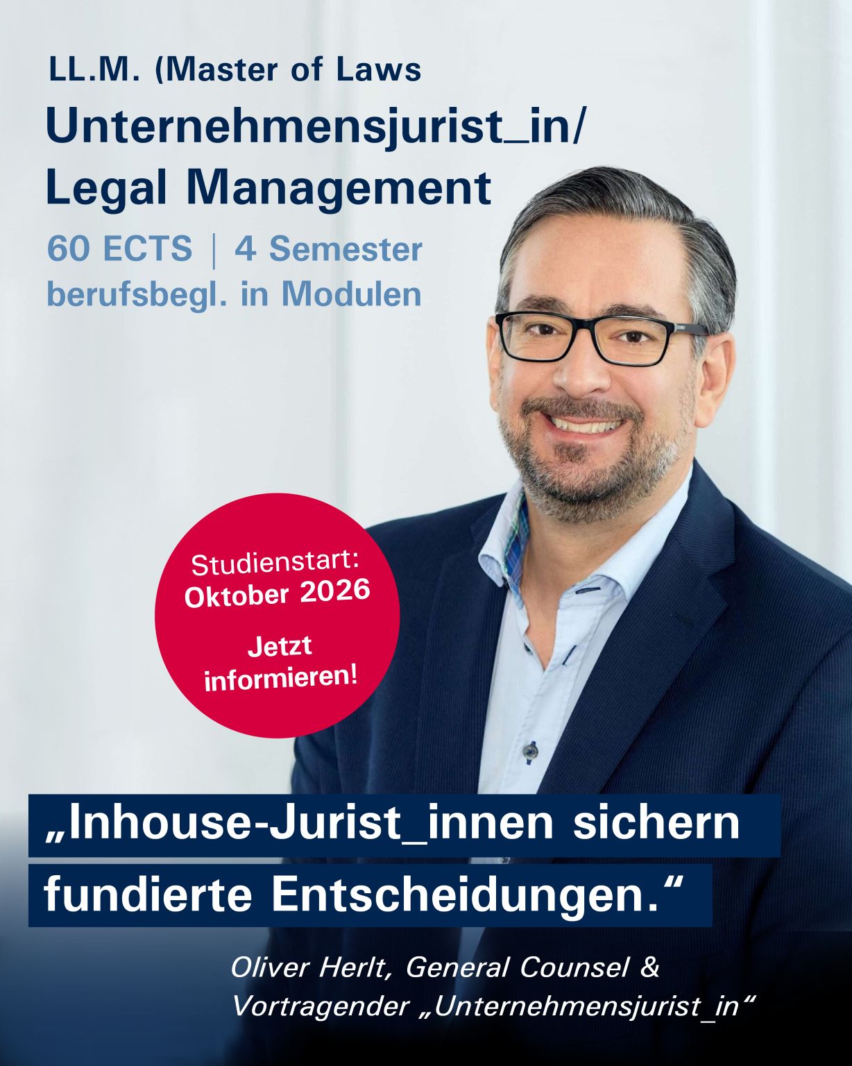 Universität Krems, Rechtswissenschaften und Internationale Beziehungen ad