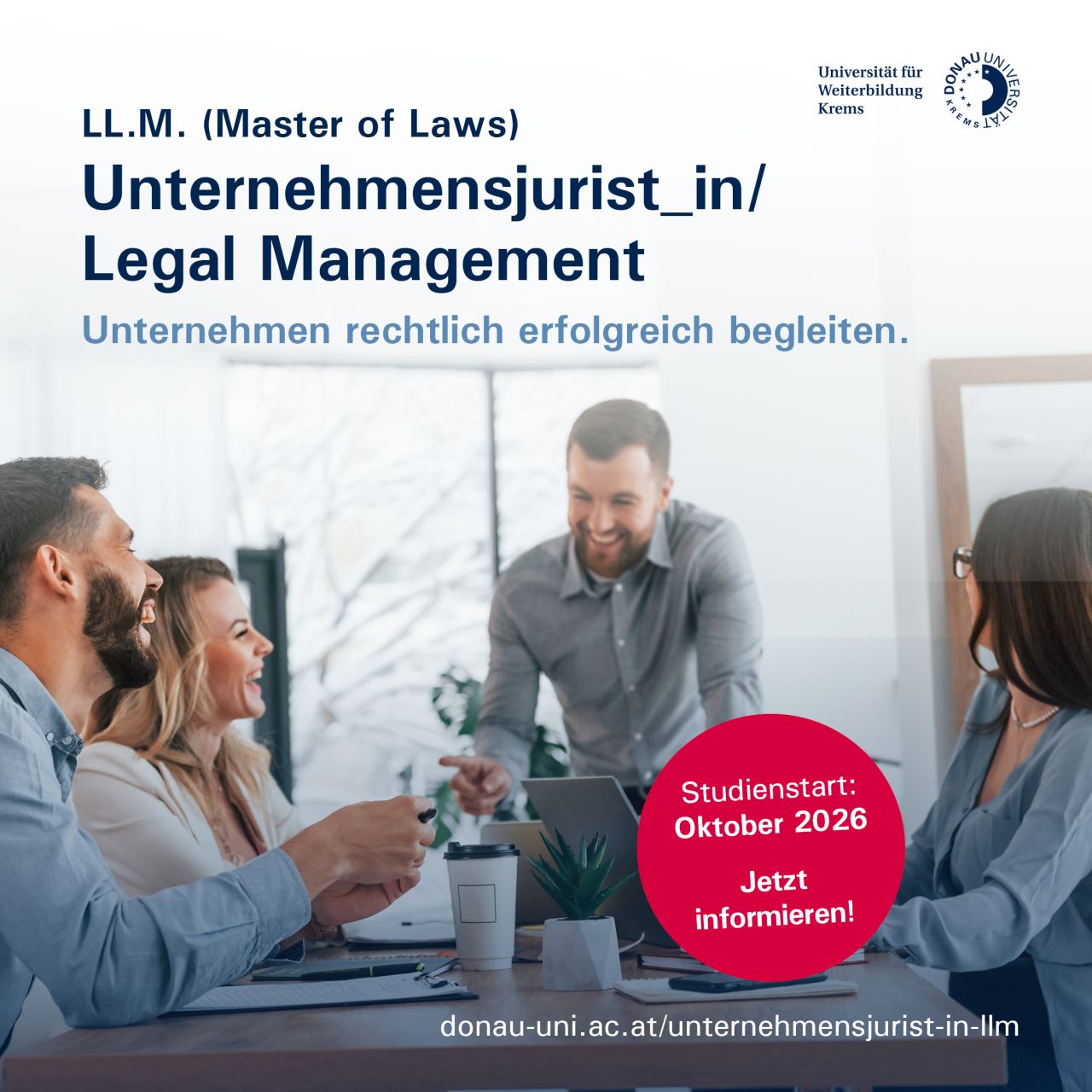 Universität Krems, Rechtswissenschaften und Internationale Beziehungen ad
