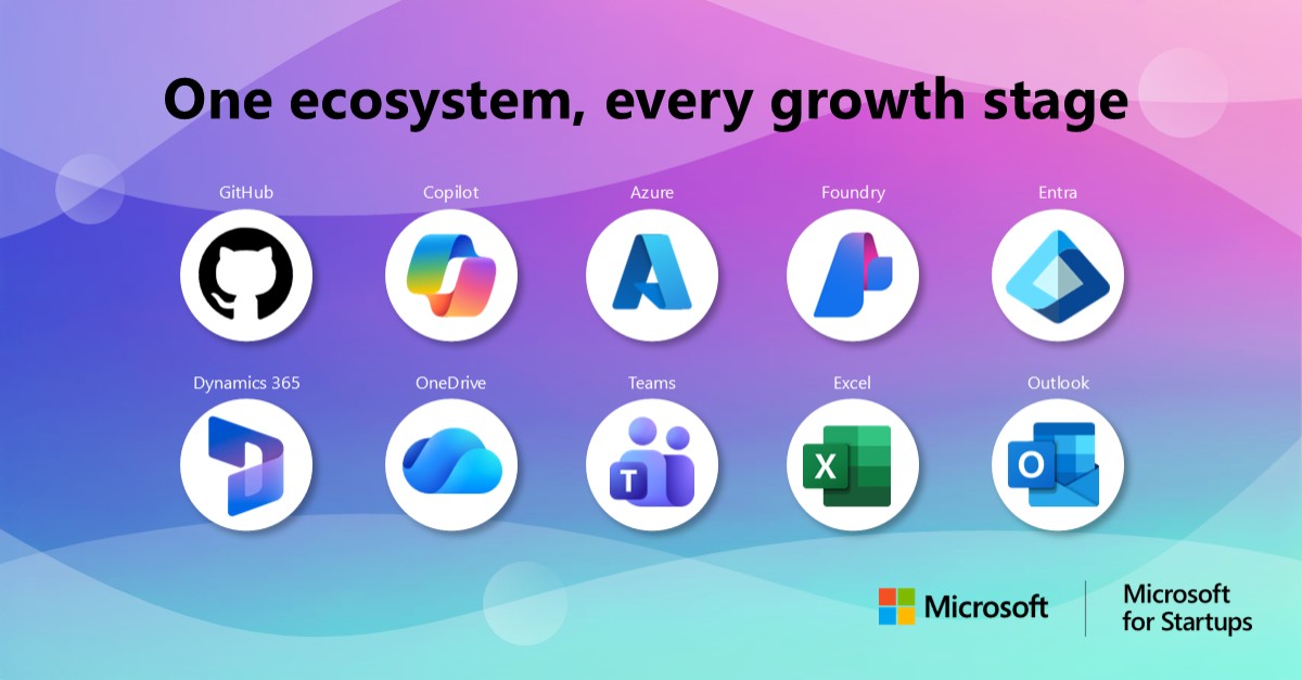 Microsoft for Startups ad