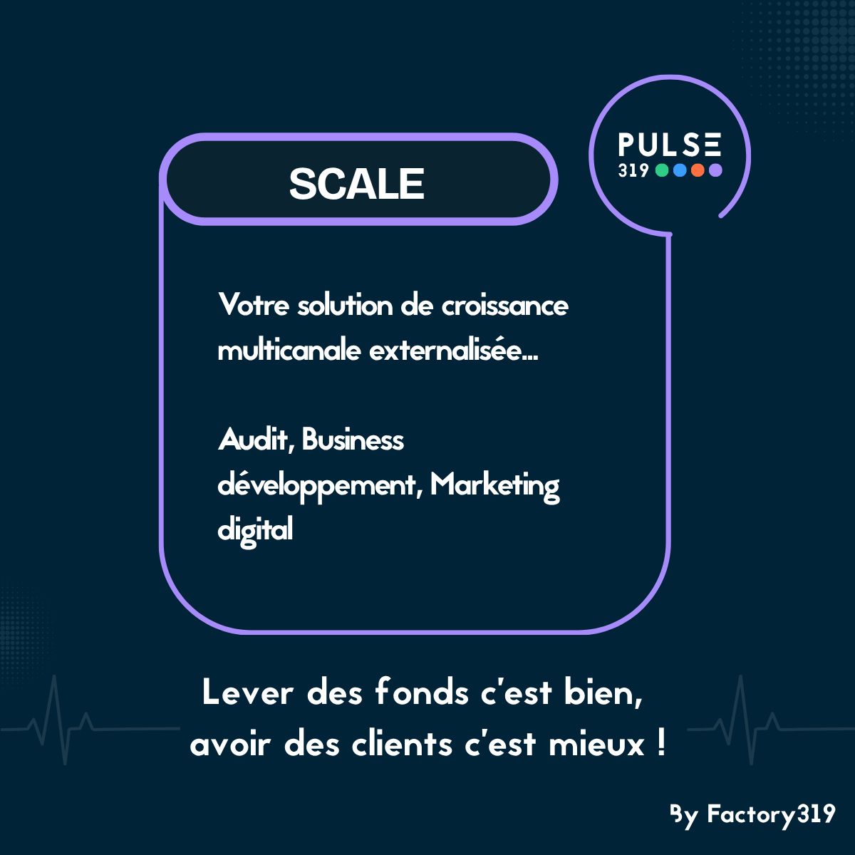 Factory 319 - Startup studio santé ad