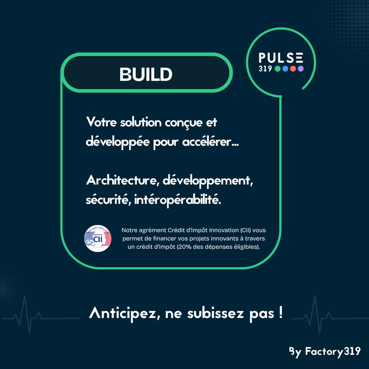 Factory 319 - Startup studio santé ad