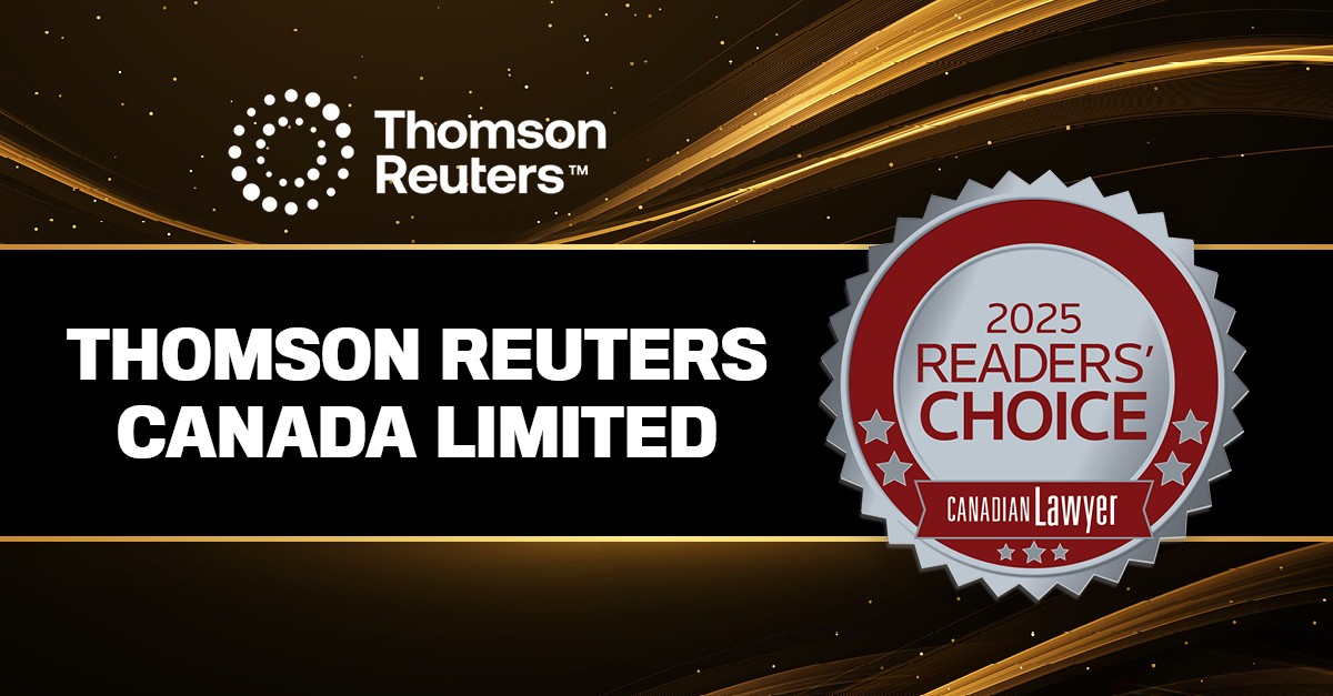 Canadian Lawyer Magazine ad