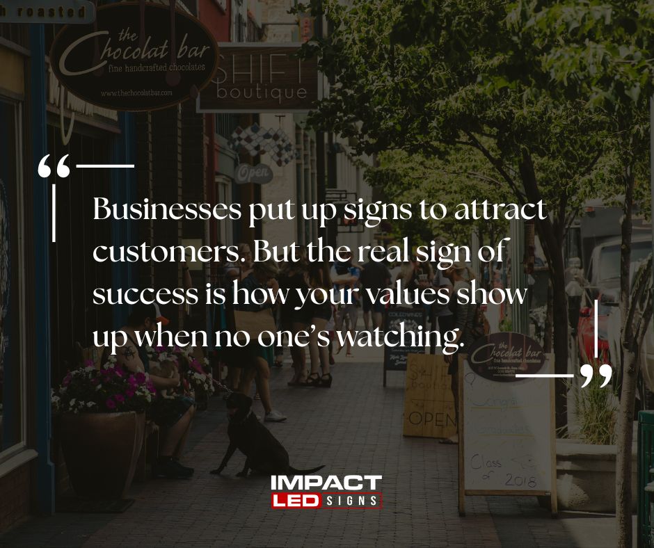 Impact LED Signs ad