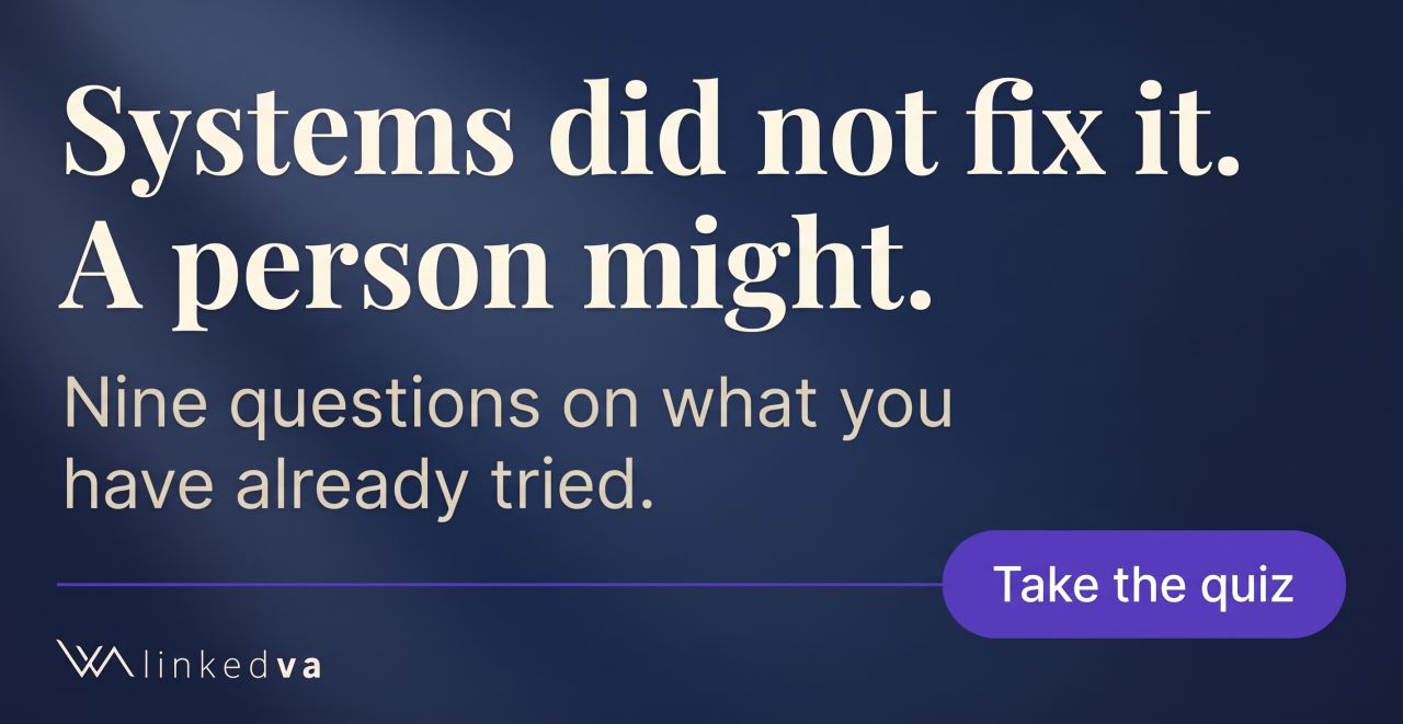 LinkedVA ad