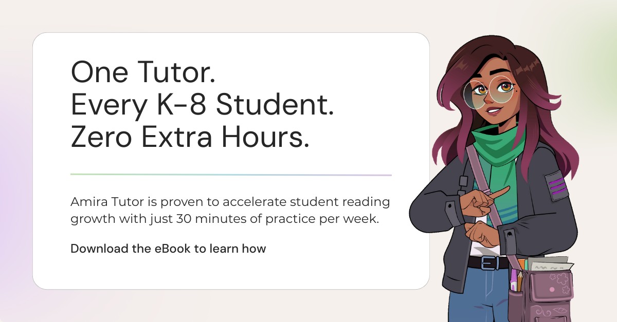Amira Learning ad