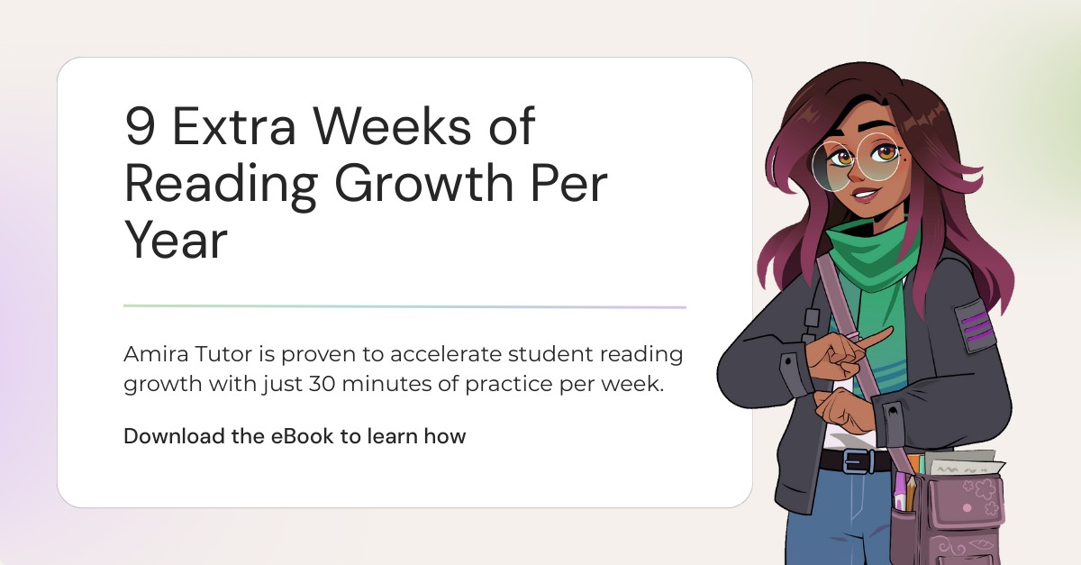 Amira Learning ad