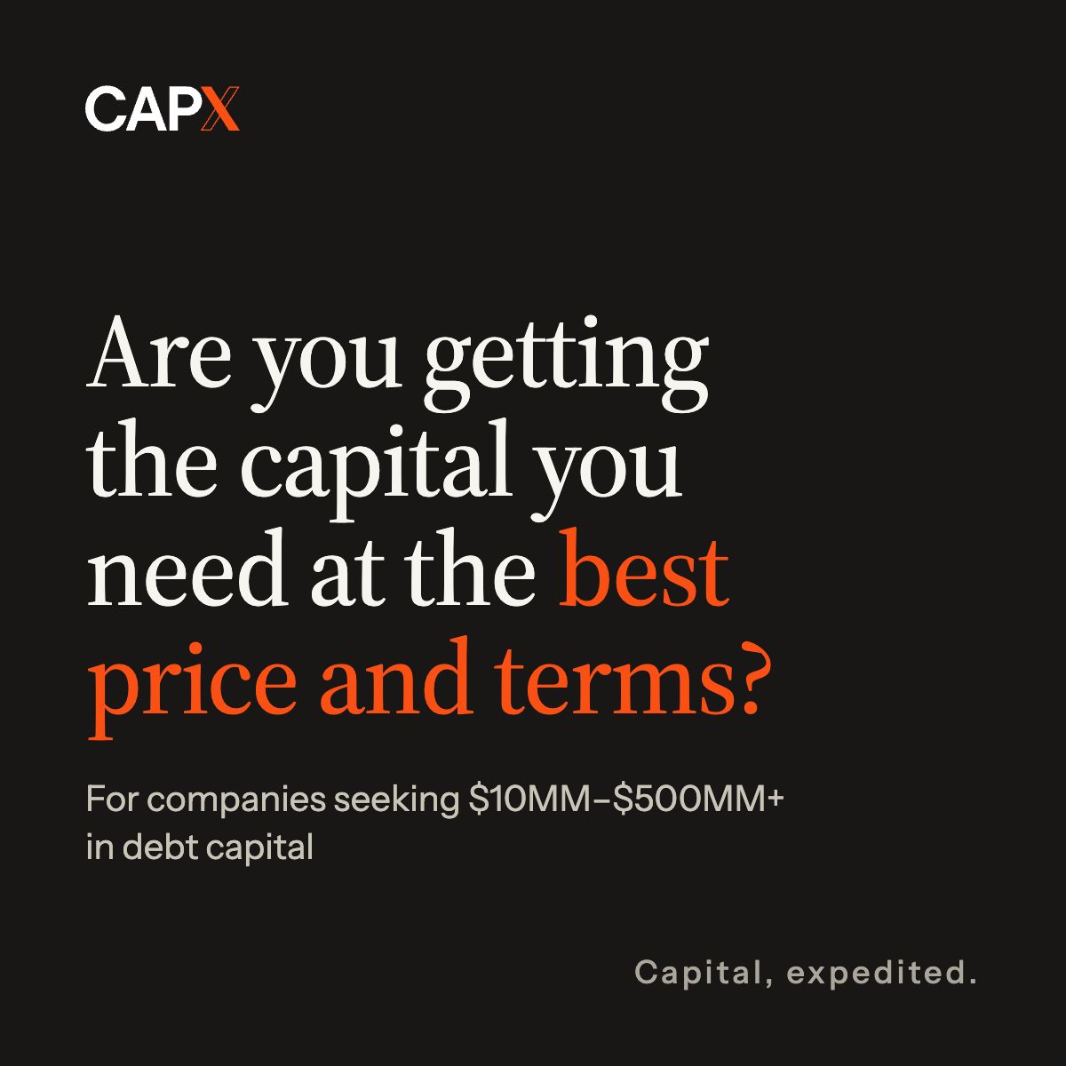 CAPX ad