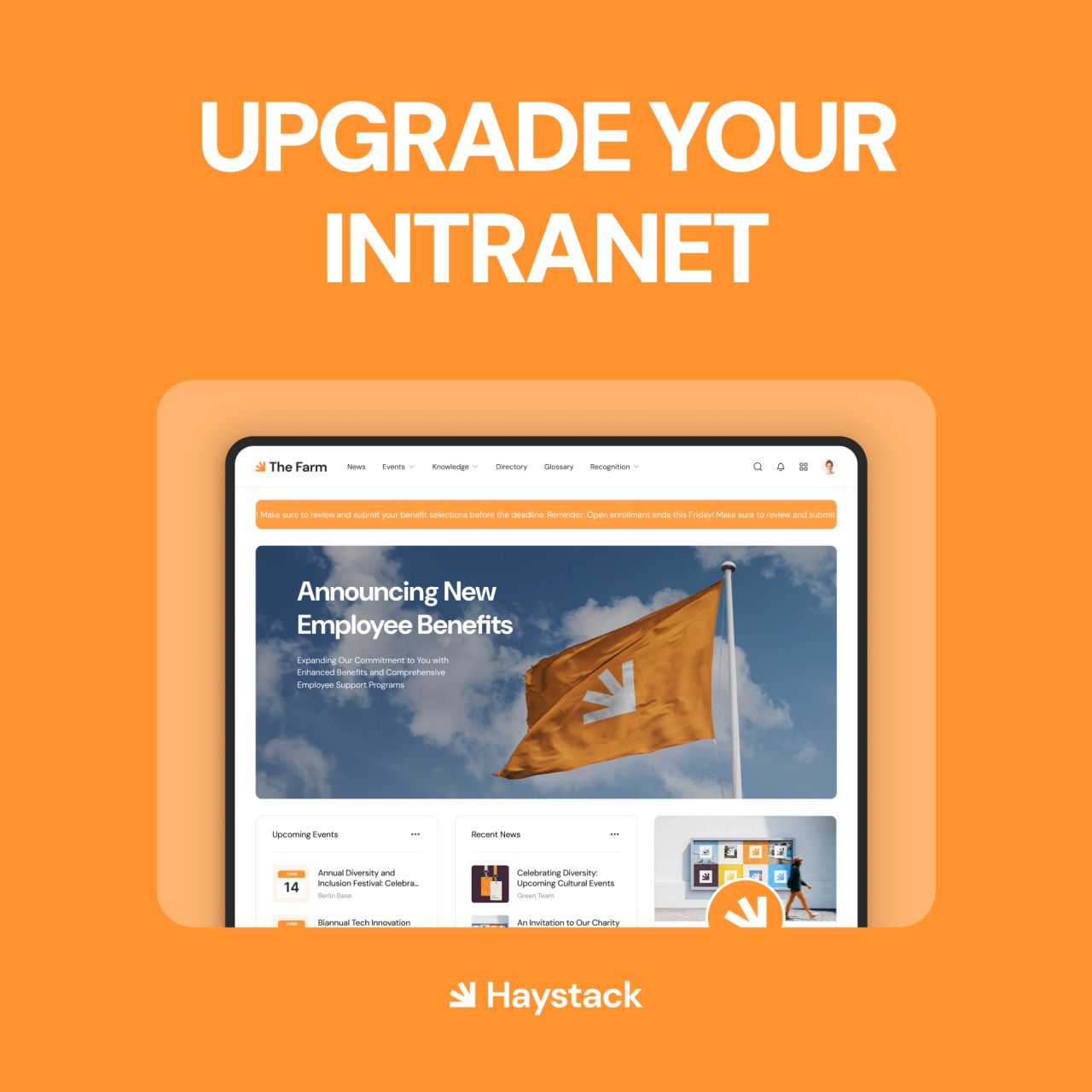 Haystack ad