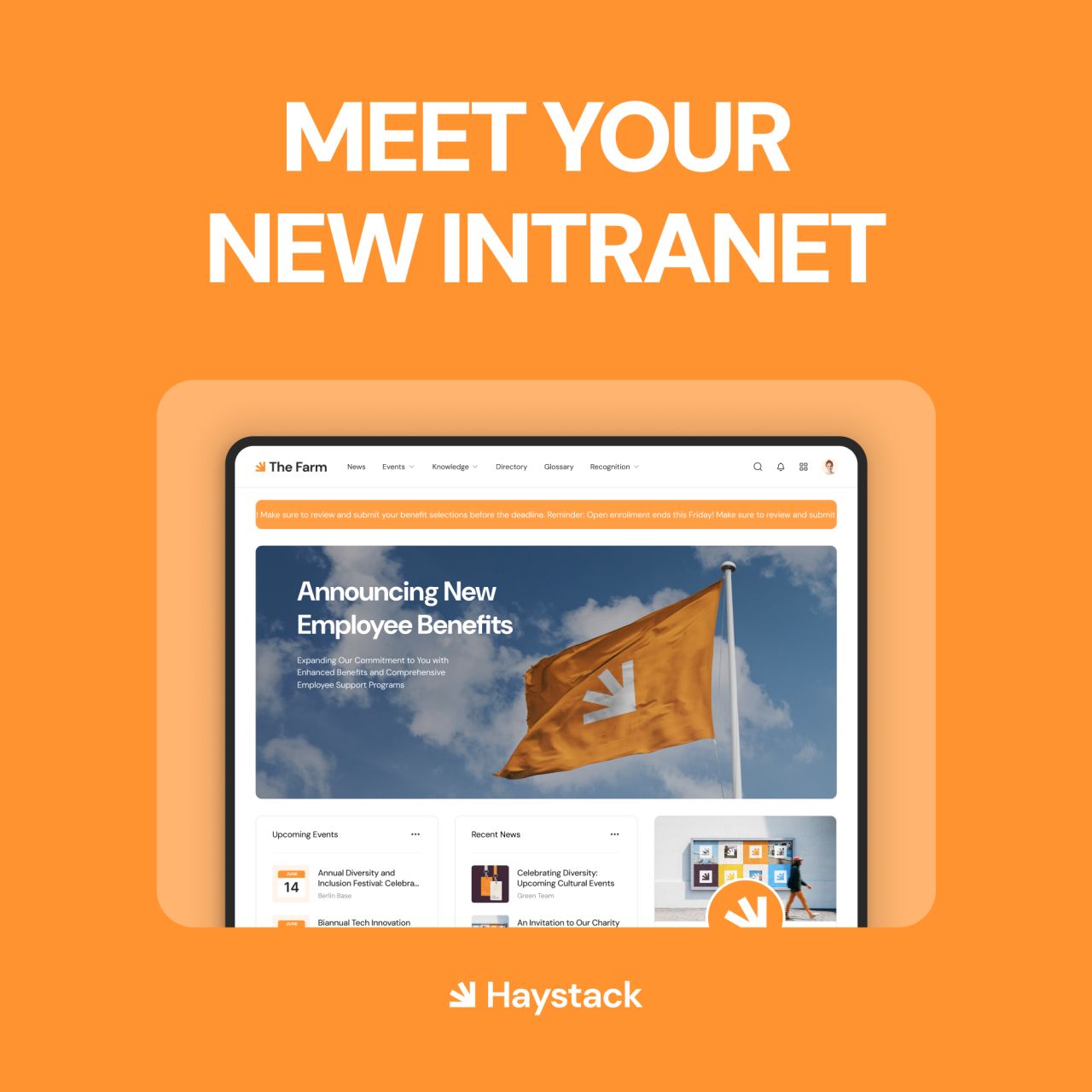 Haystack ad