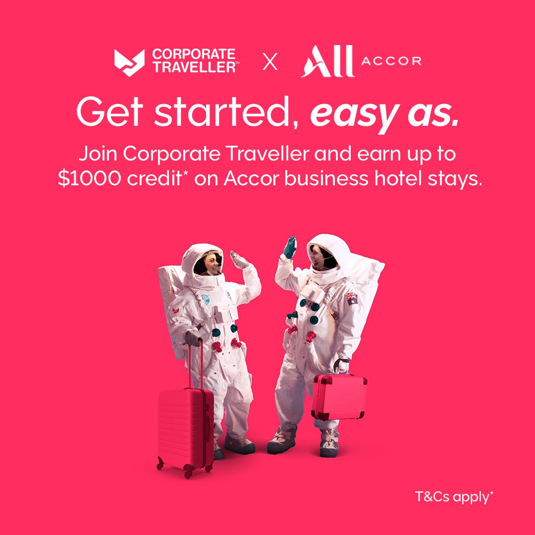 Corporate Traveller Australia ad