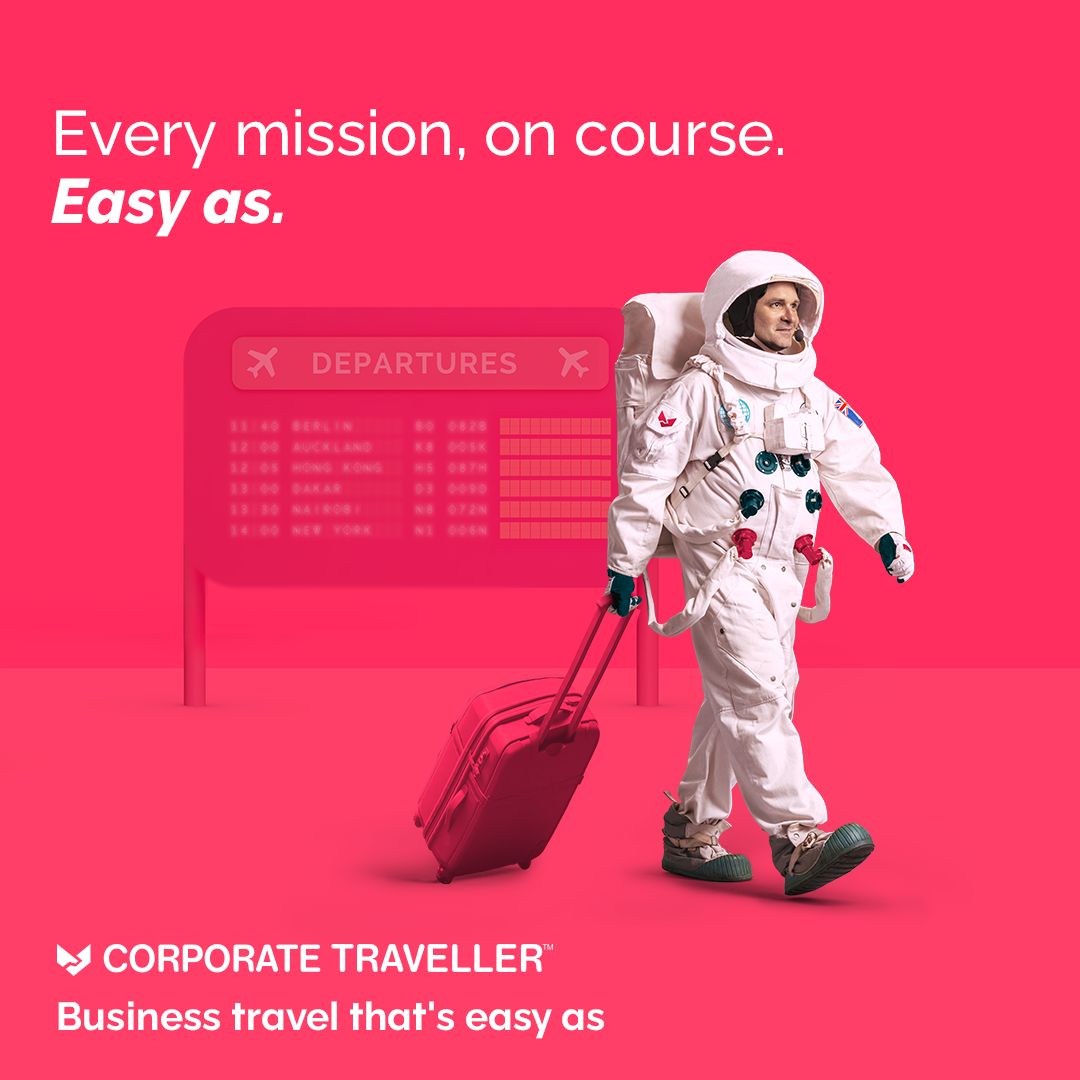 Corporate Traveller Australia ad