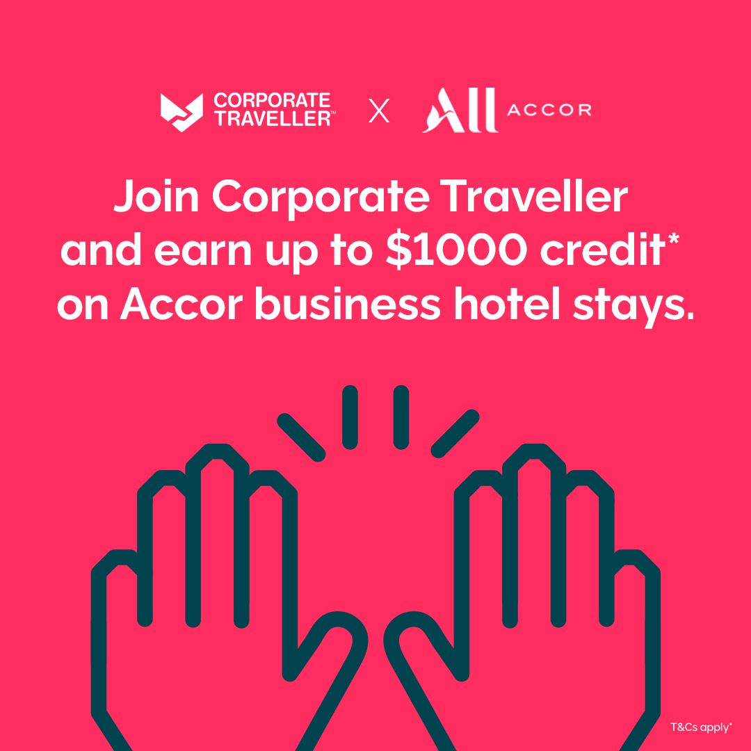 Corporate Traveller Australia ad