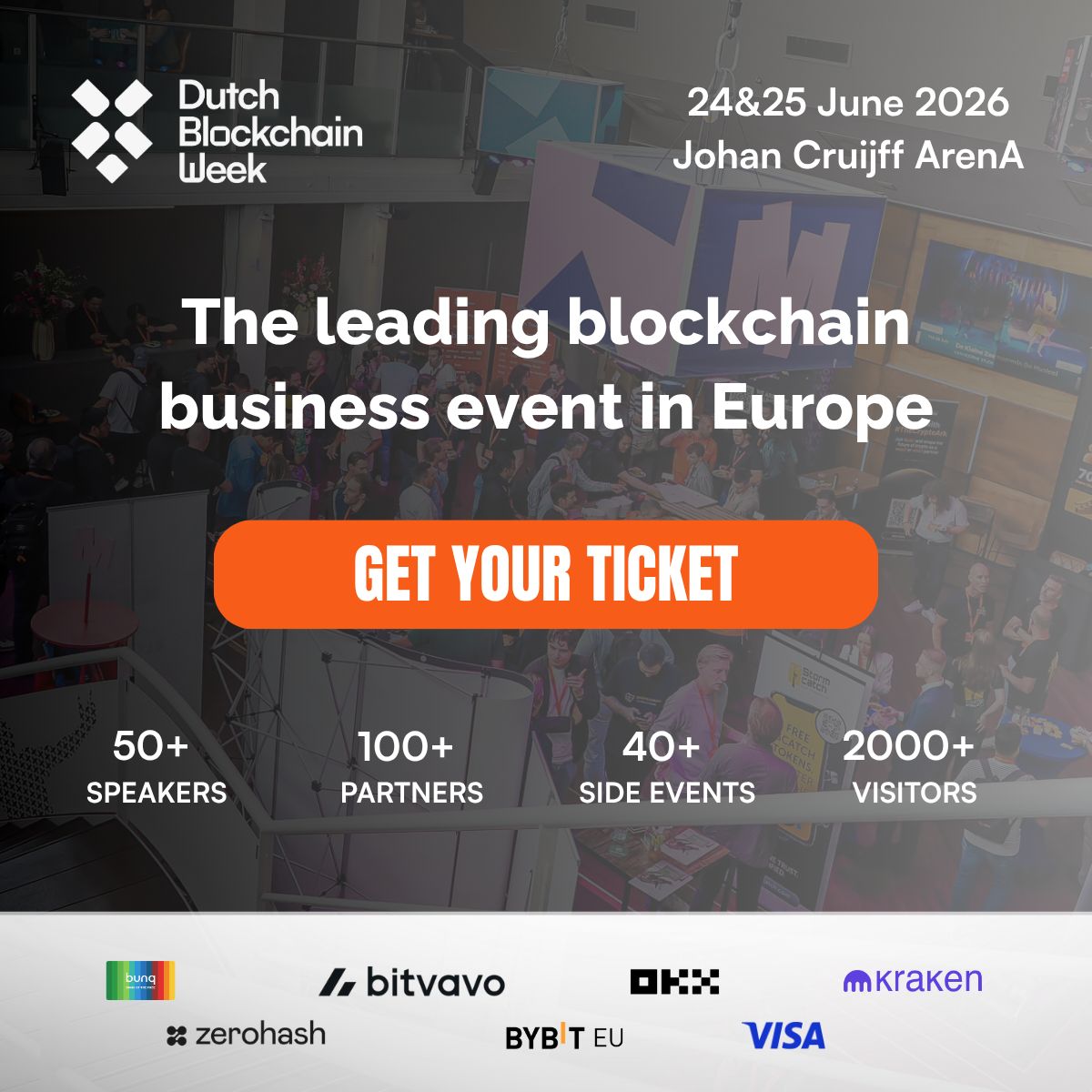 Dutch Blockchain Week ad