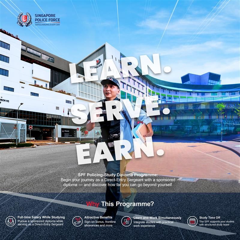 Singapore Police Force ad
