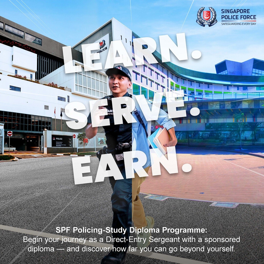 Singapore Police Force ad