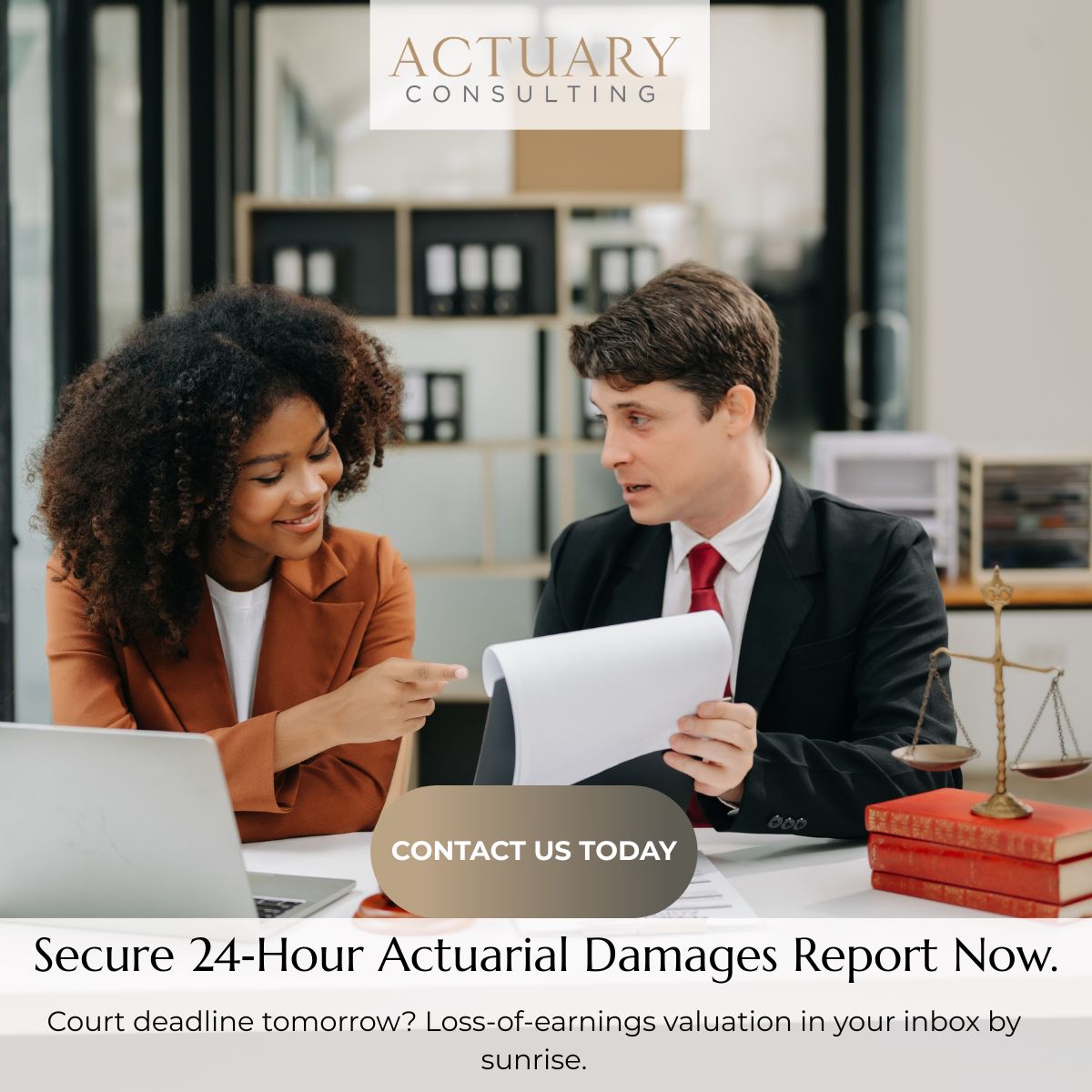 Actuary Consulting ad