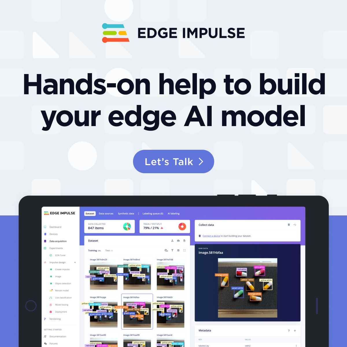 Edge Impulse ad