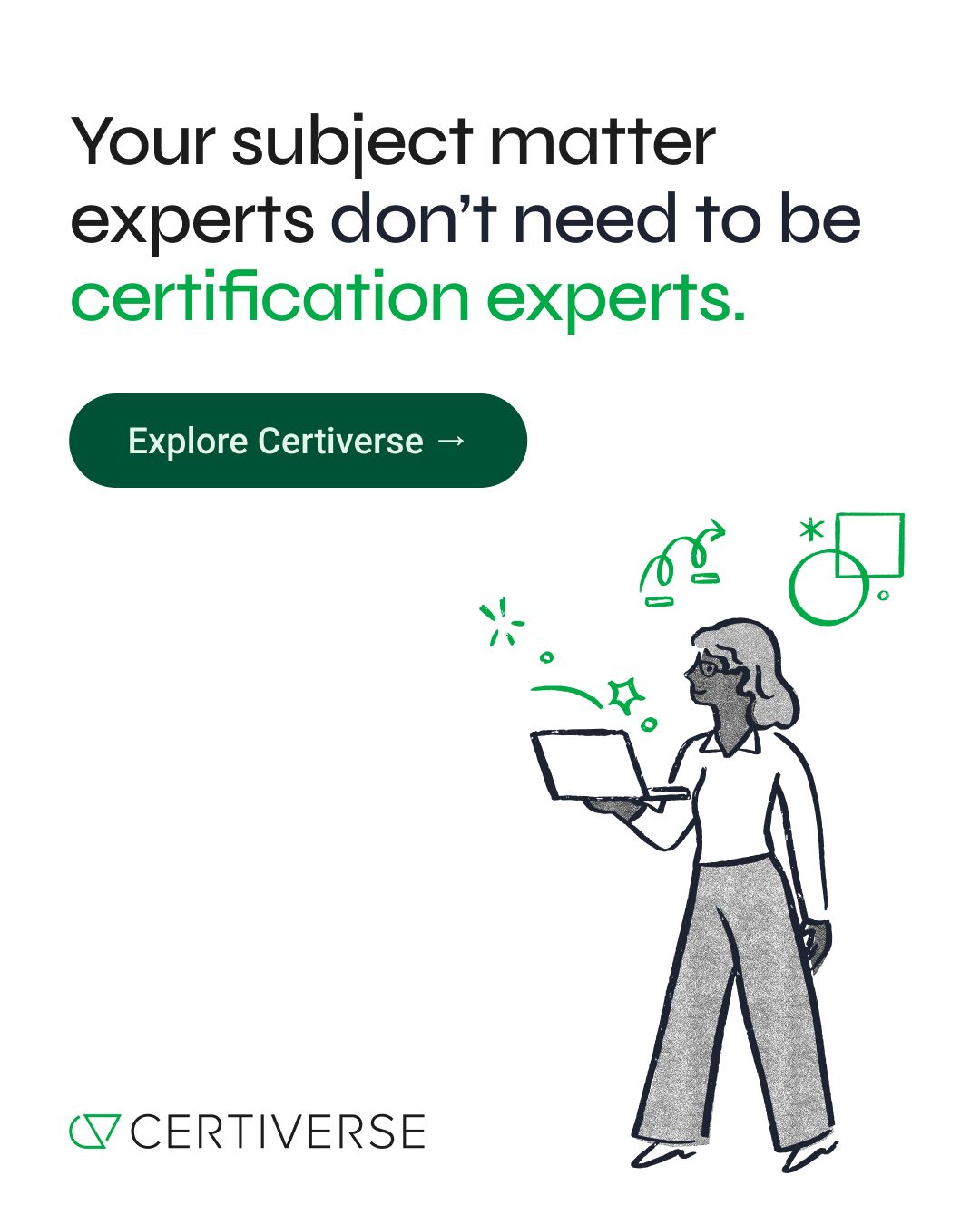 Certiverse ad