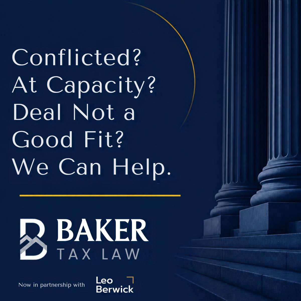 Baker Tax Law ad