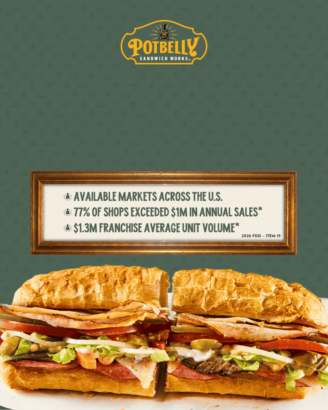 Potbelly Sandwich Works ad