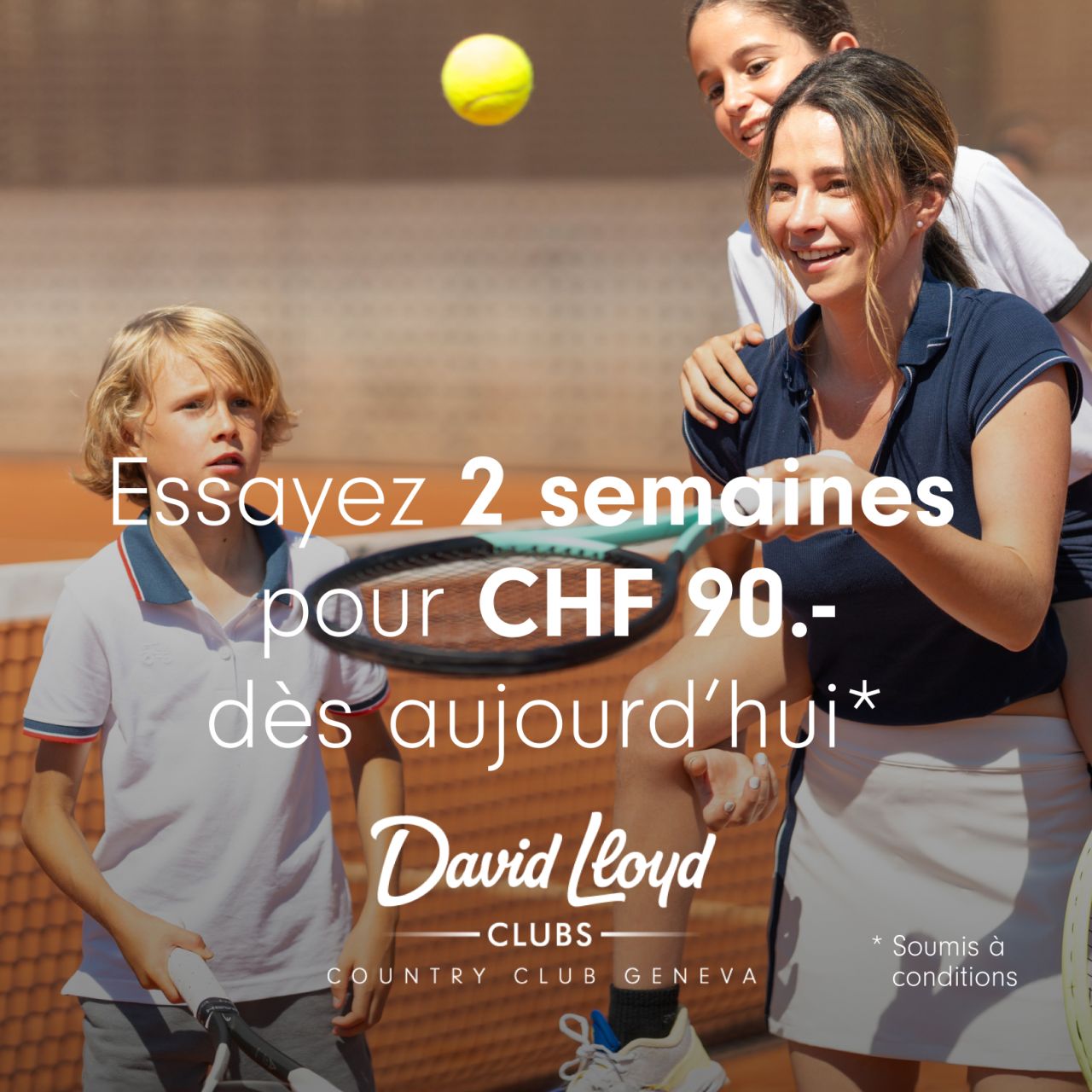 David Lloyd Country Club Geneva ad