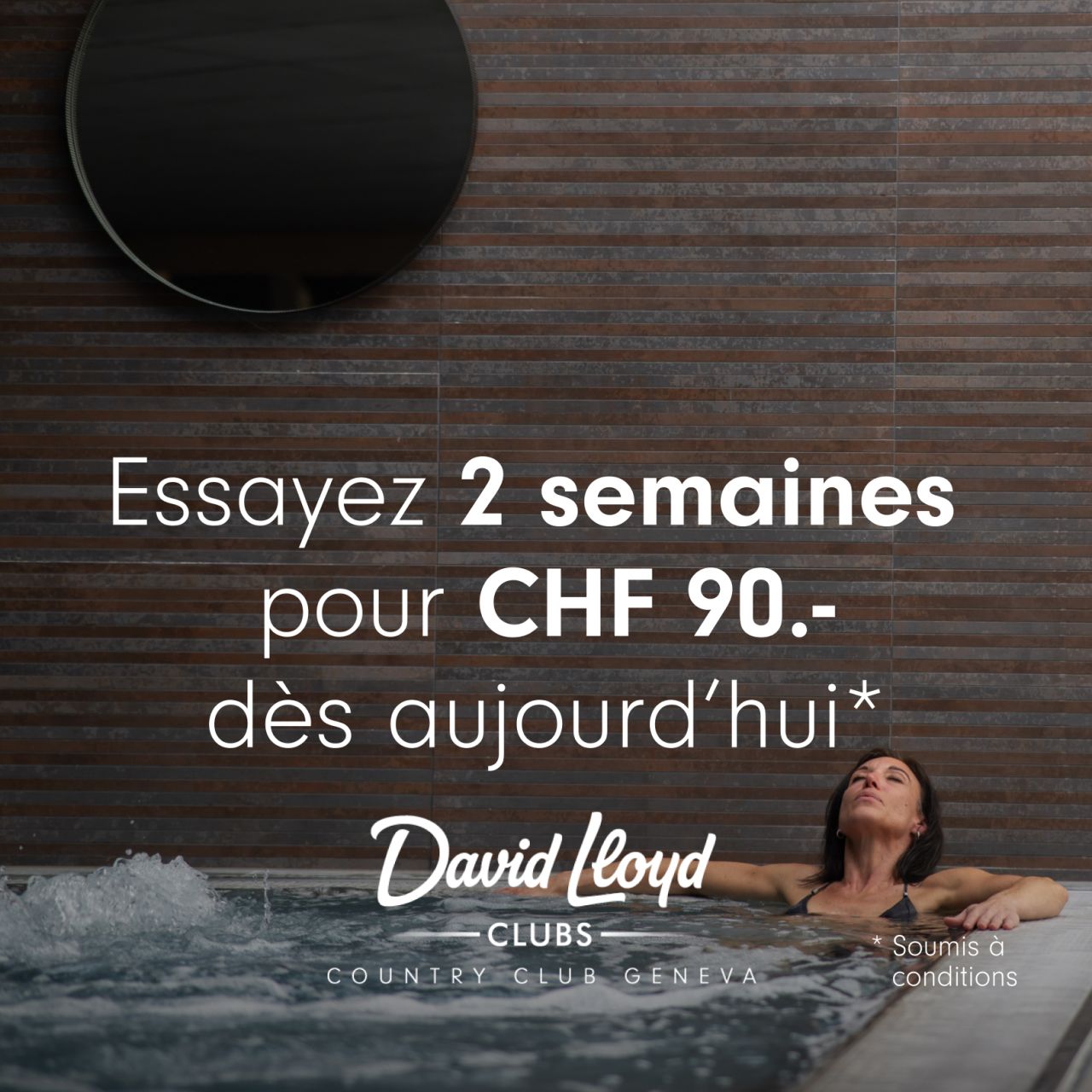 David Lloyd Country Club Geneva ad