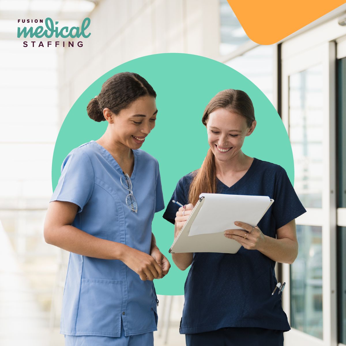 Fusion Medical Staffing ad