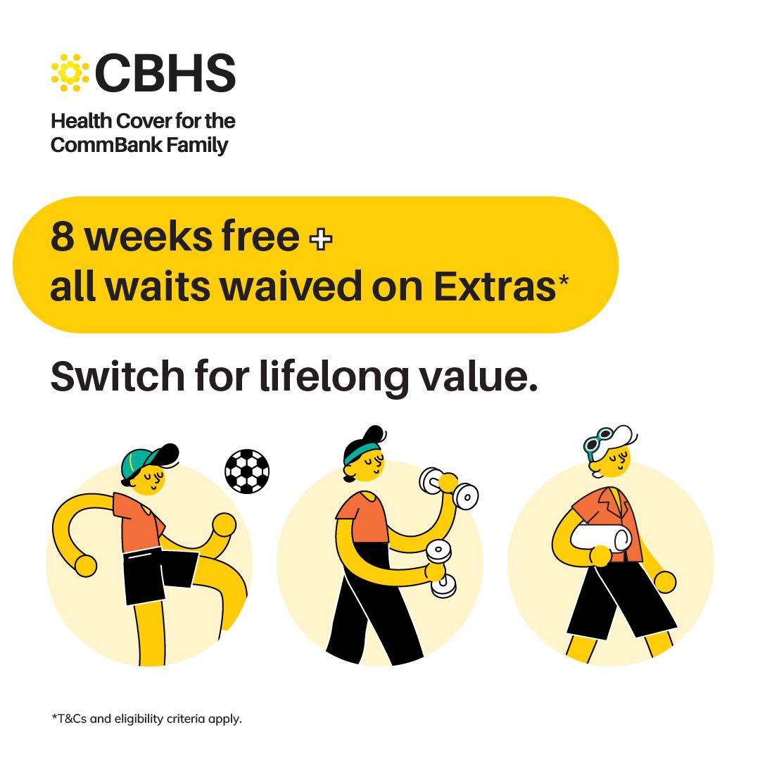 CBHS Health Fund Limited ad