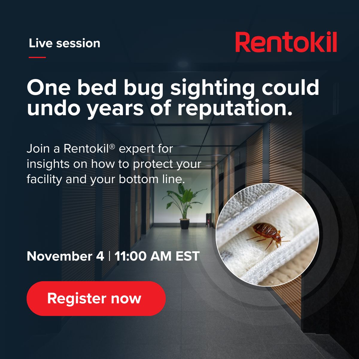 Rentokil Pest Control North America ad