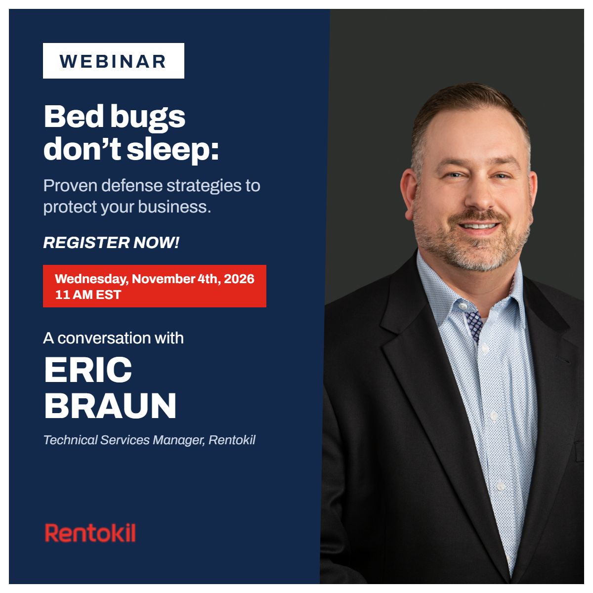 Rentokil Pest Control North America ad