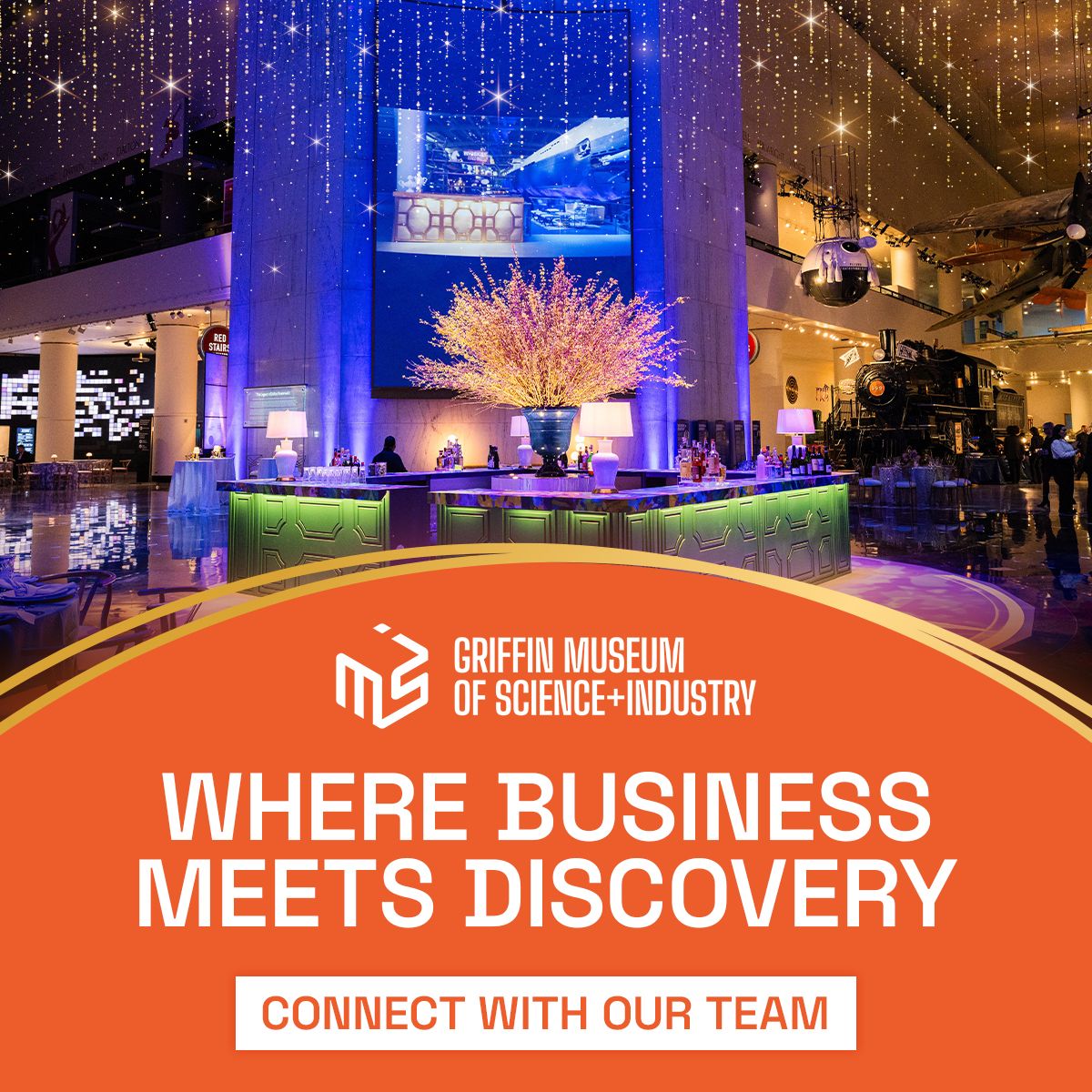 Griffin Museum of Science and Industry ad