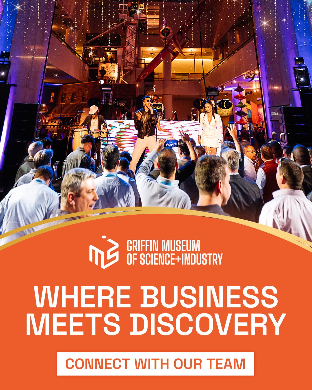 Griffin Museum of Science and Industry ad