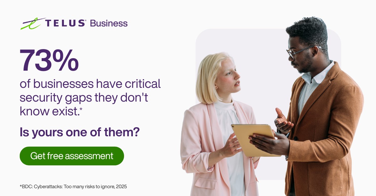 TELUS Business ad