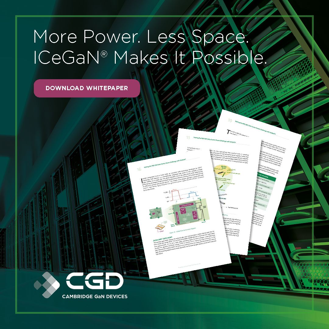 Cambridge GaN Devices Ltd ad