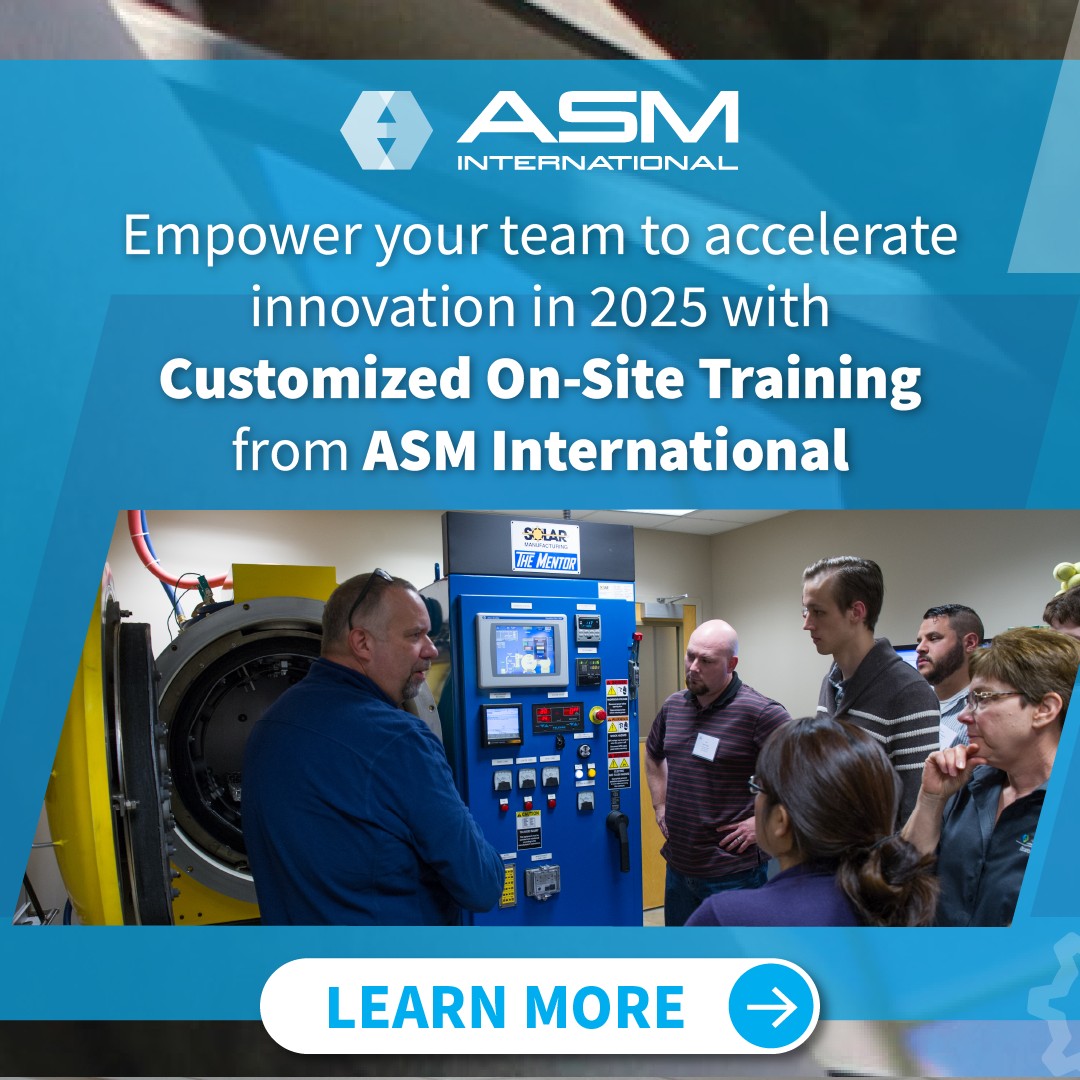 ASM International ad