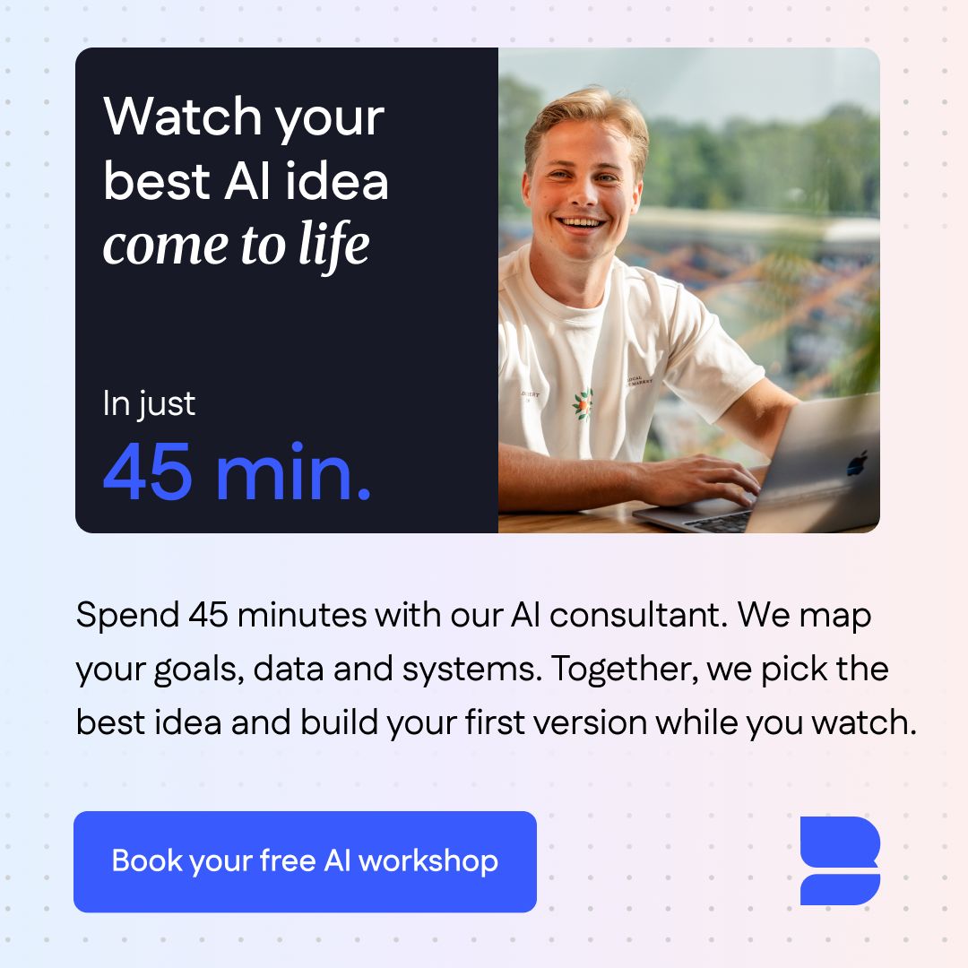 Betty Blocks ad