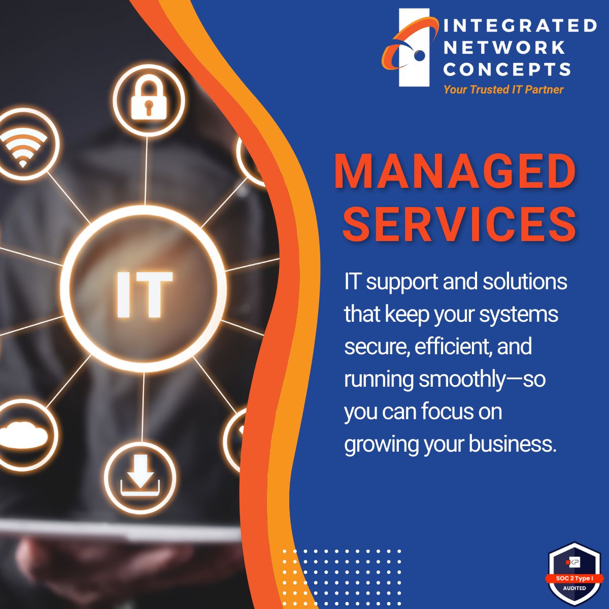 Integrated Network Concepts | Business IT Solutions ad