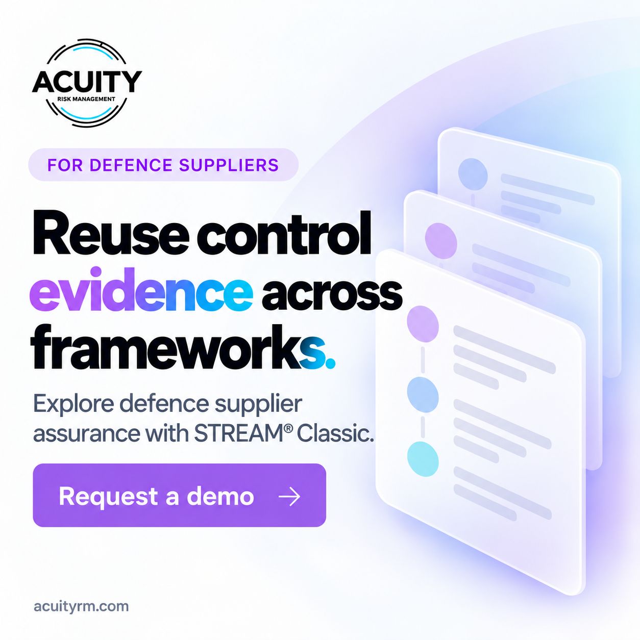 Acuity Risk Management ad