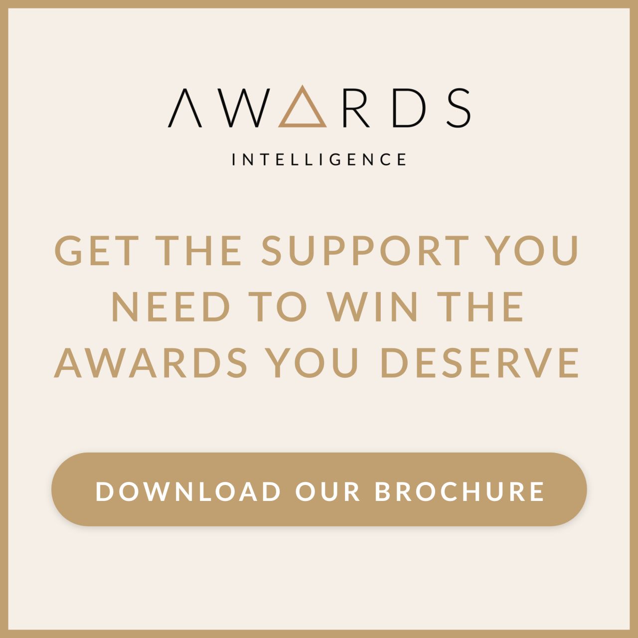 Awards Intelligence ad