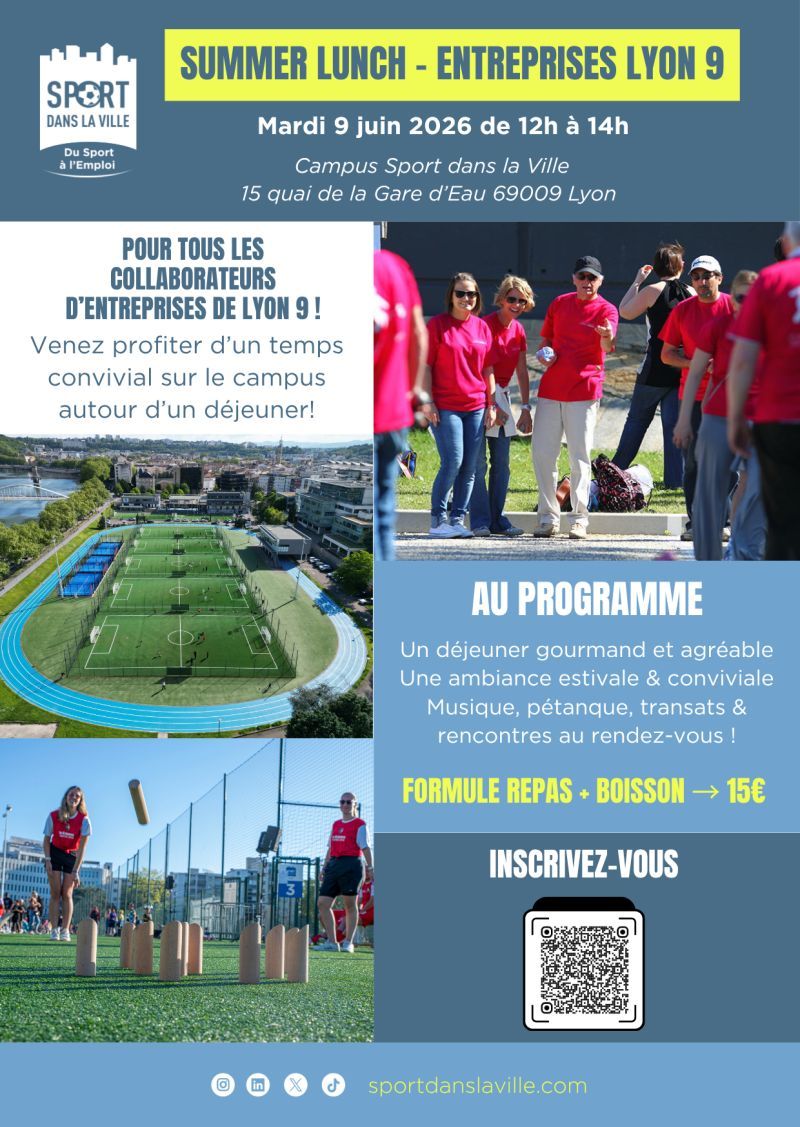 Sport dans la ville ad