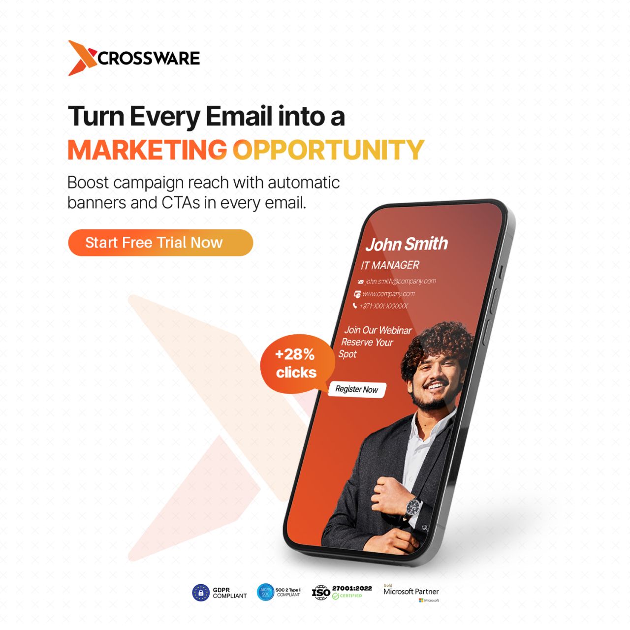 Crossware ad