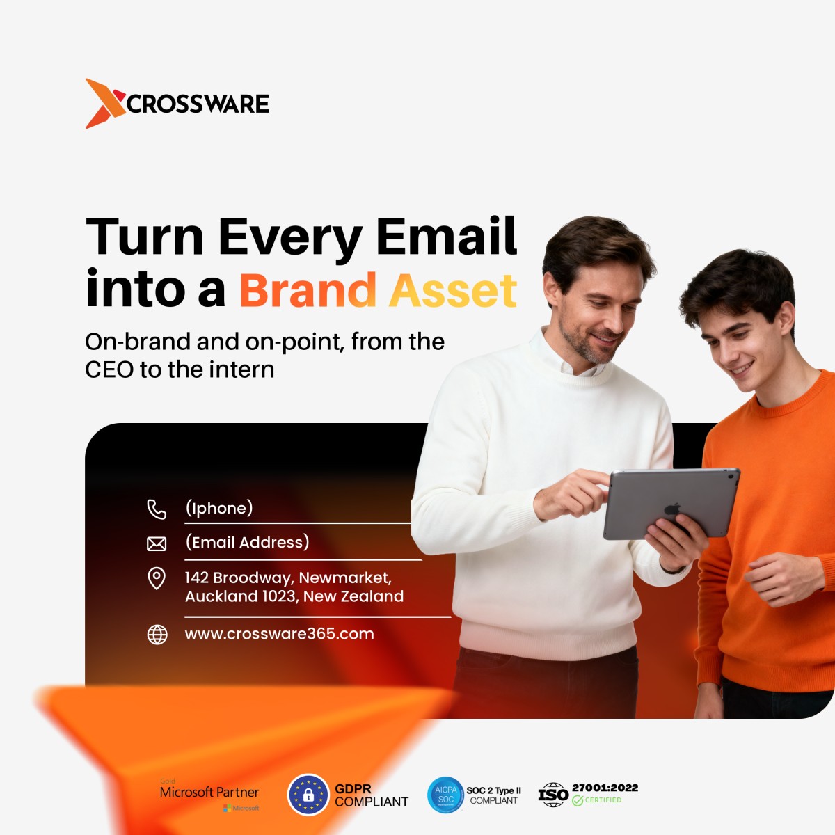 Crossware ad