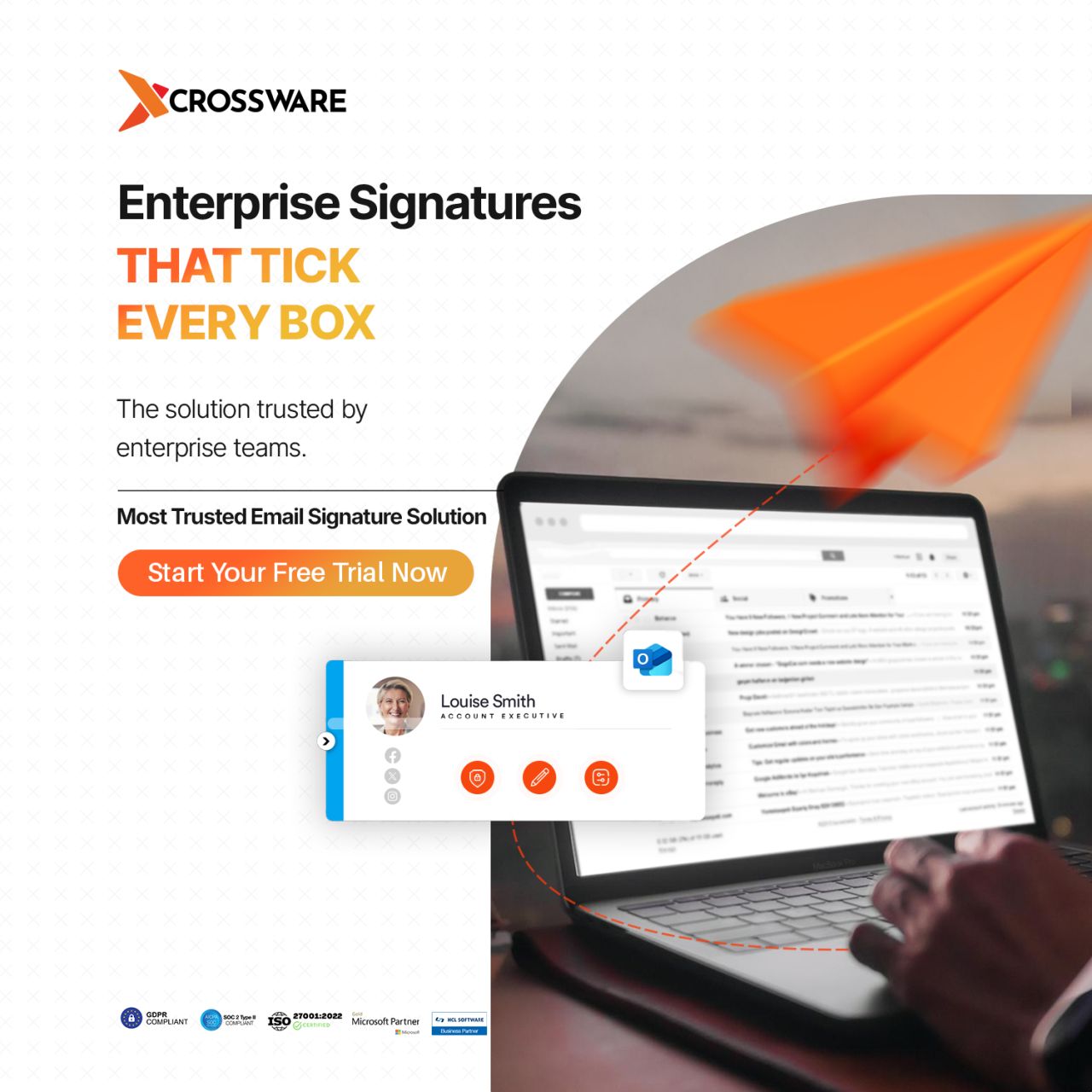 Crossware ad