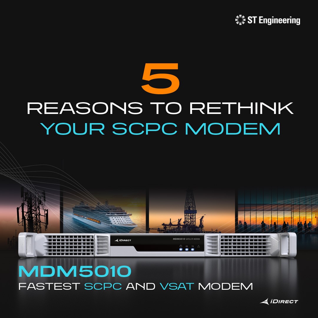 ST Engineering iDirect ad
