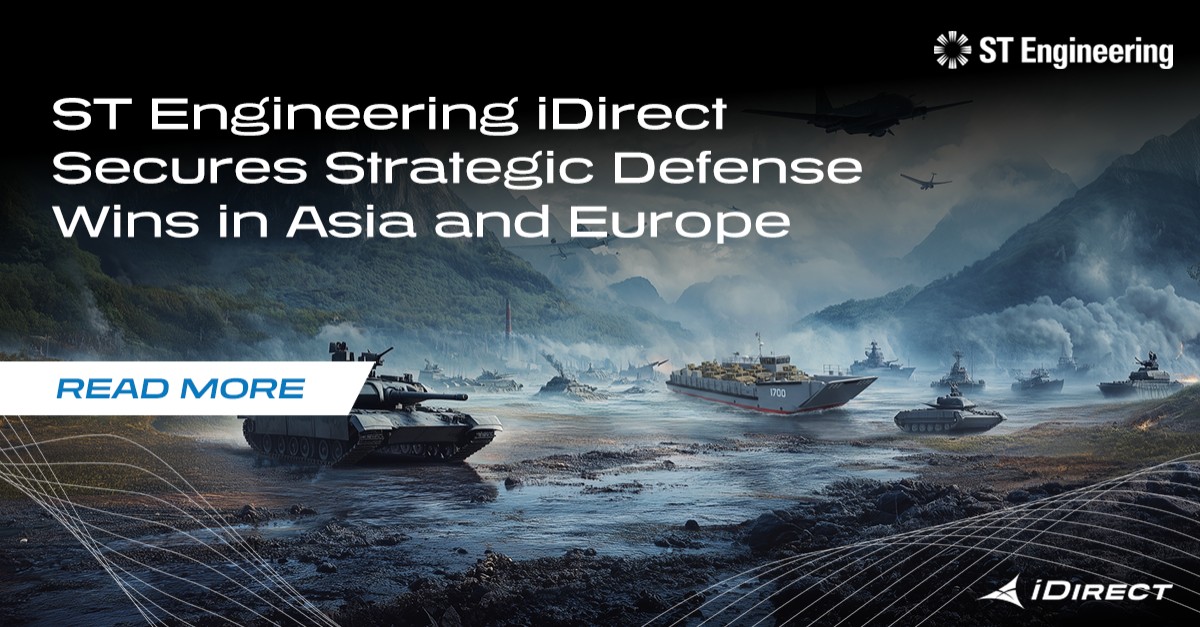 ST Engineering iDirect ad